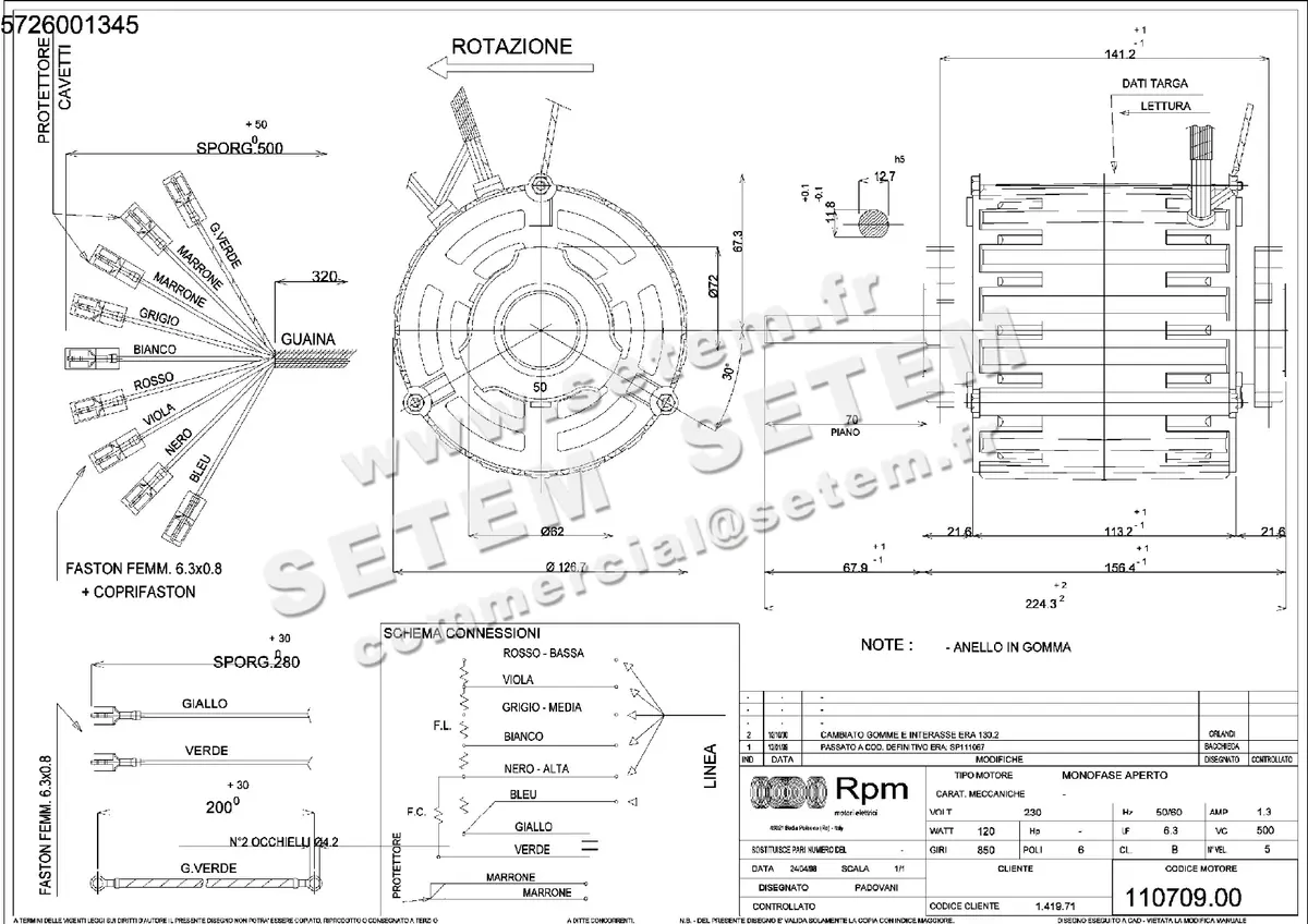 5726001345-MOTEUR RPM 11070900 2