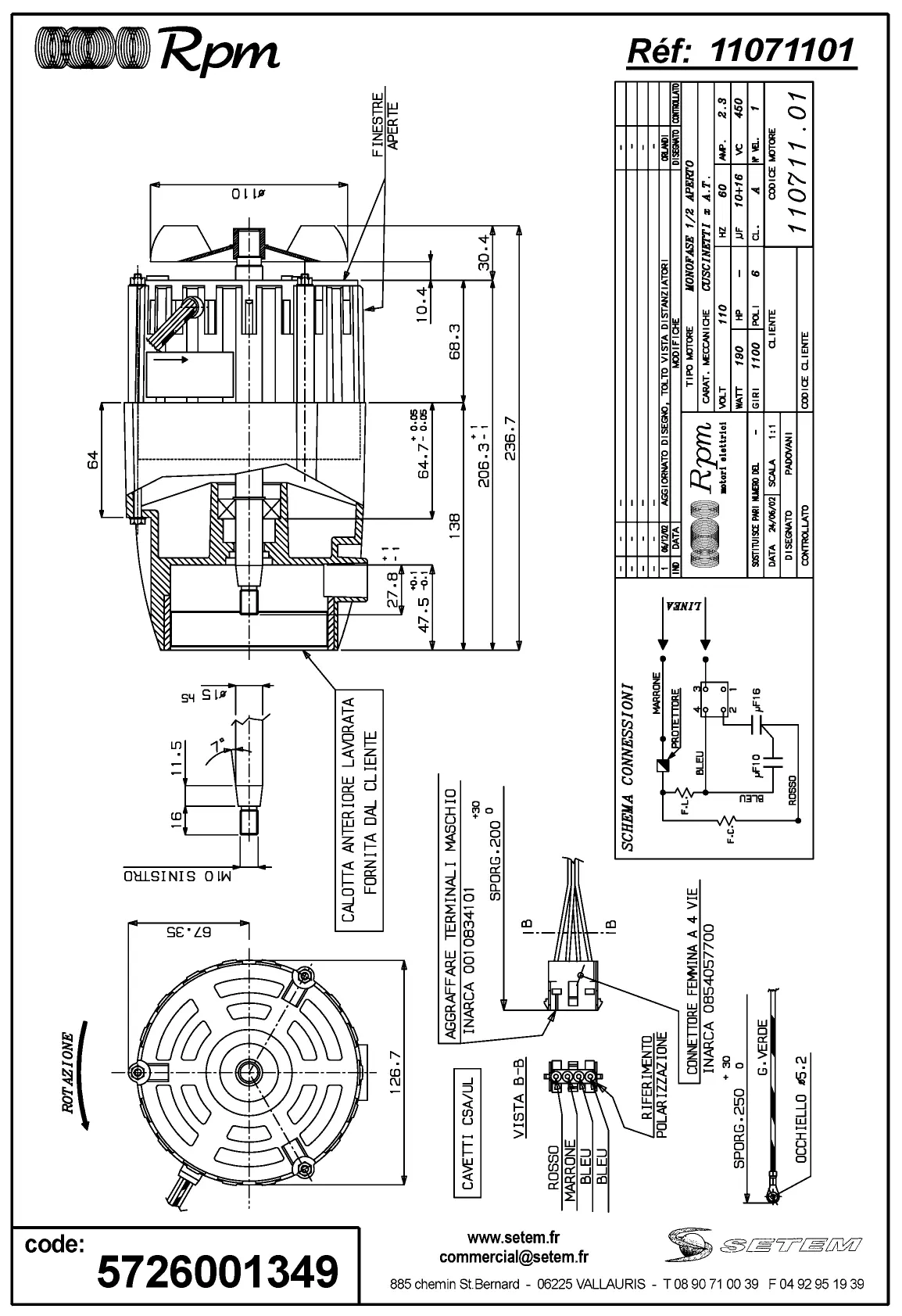 5726001349-MOTEUR RPM 11071101