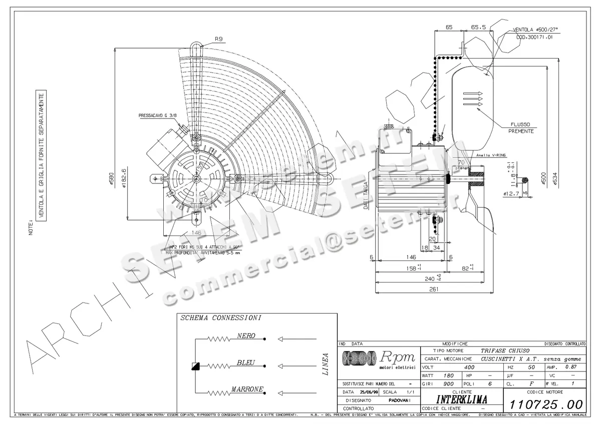 5726001366-MOTEUR RPM 11072500