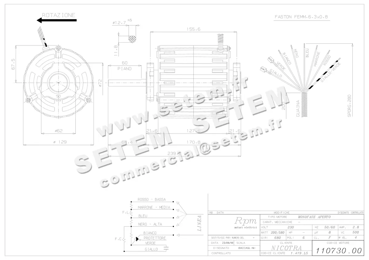5726001369-MOTEUR RPM 11073000