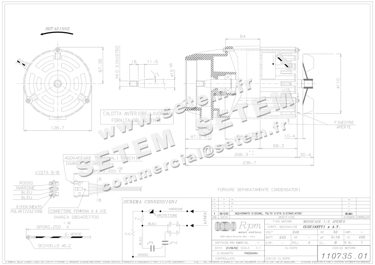 5726001375-MOTEUR RPM 11073501