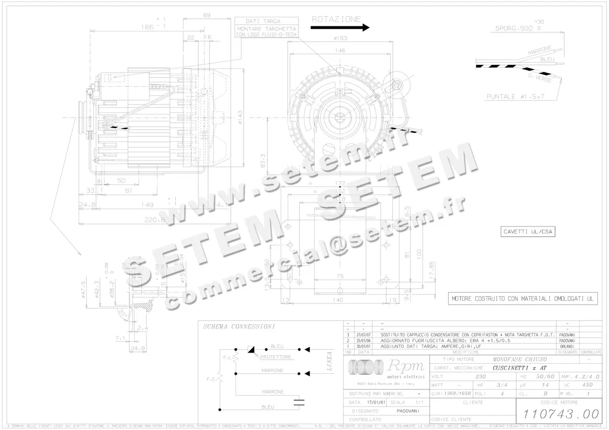 5726001382-MOTEUR RPM 11074300