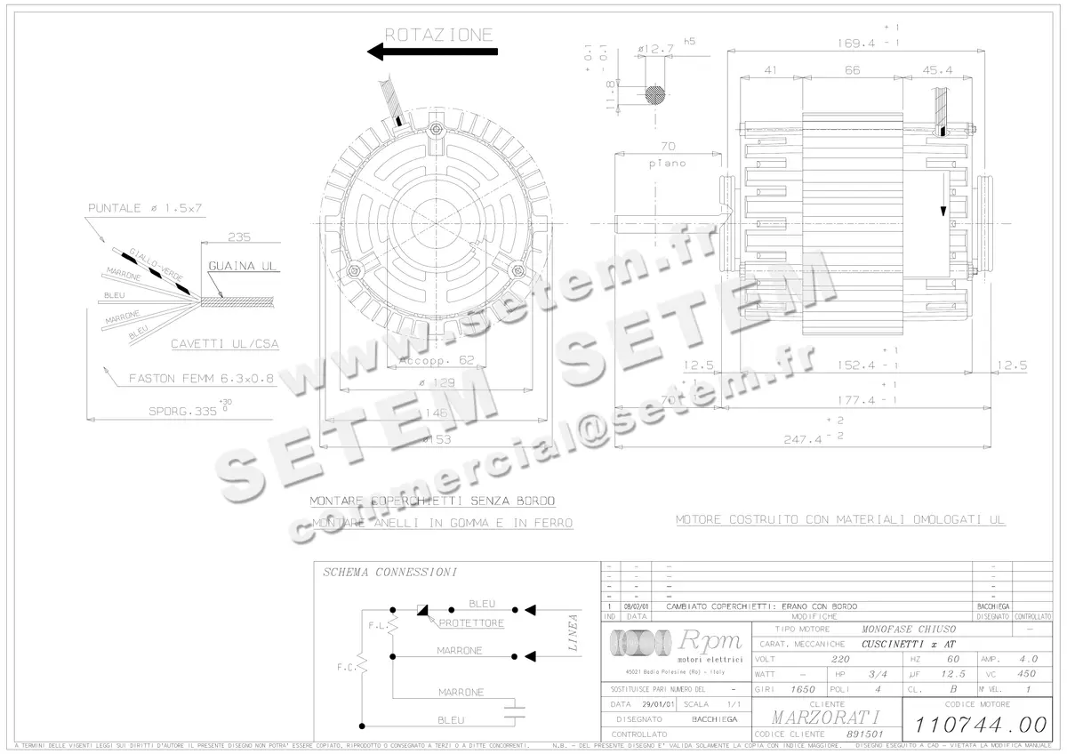 5726001383-MOTEUR RPM 11074400