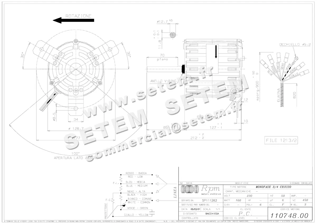 5726001387-MOTEUR RPM 11074800