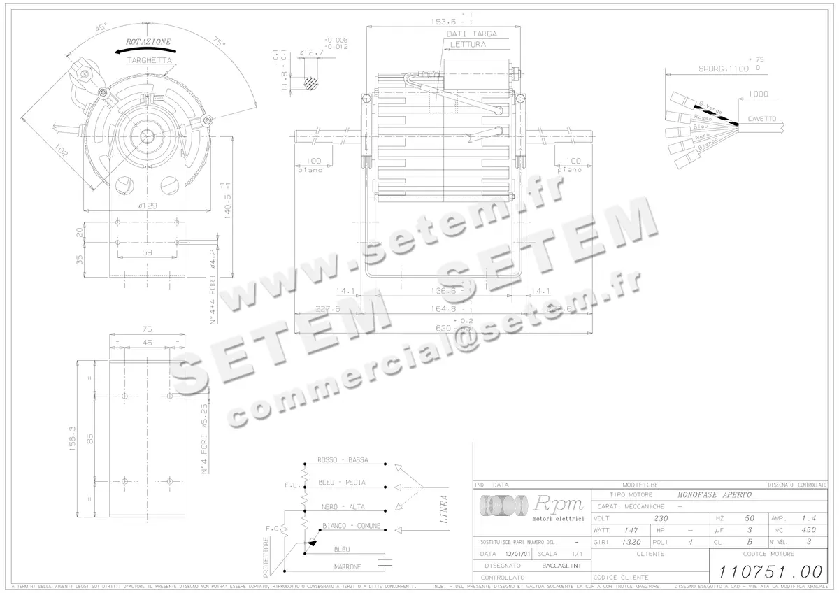 5726001390-MOTEUR RPM 11075100