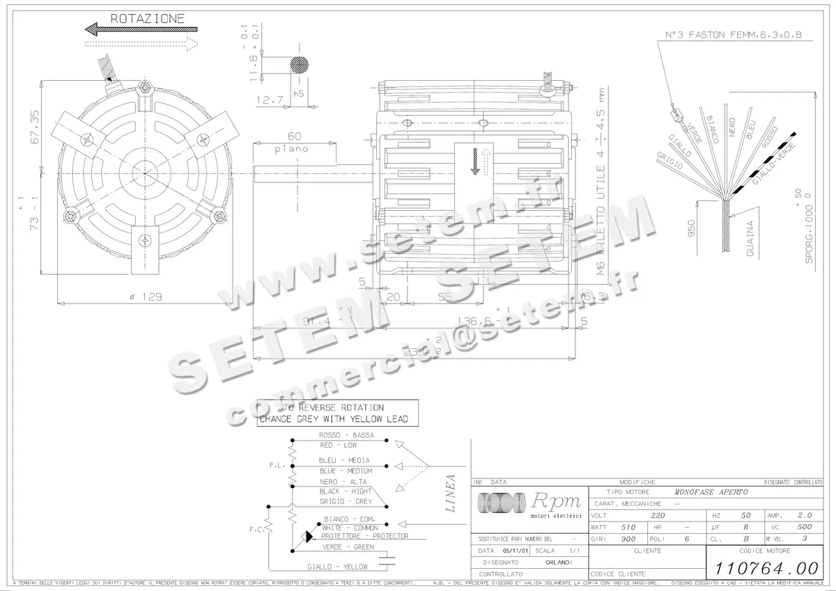 5726001400-MOTEUR RPM 11076400