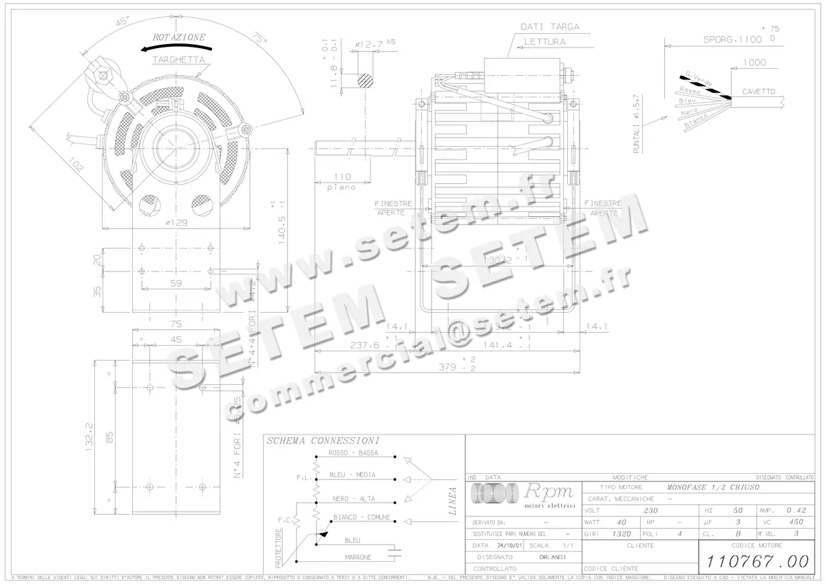 5726001403-MOTEUR RPM 11076700