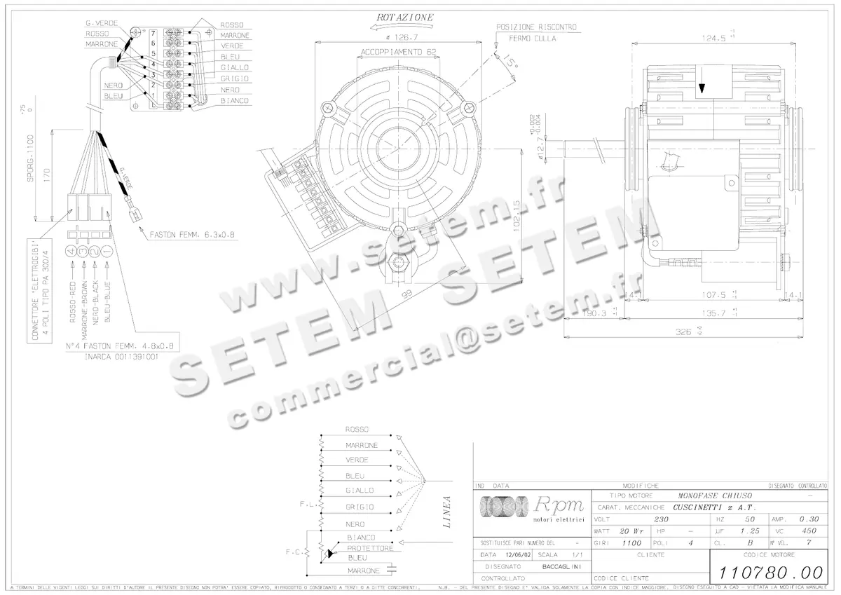 5726001451-MOTEUR RPM 11078000