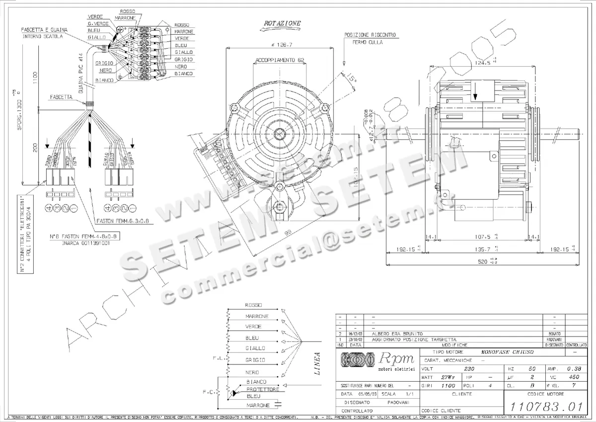5726001460-MOTEUR RPM 11078301