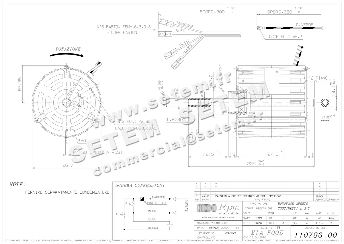 5726001464-MOTEUR RPM 11078600