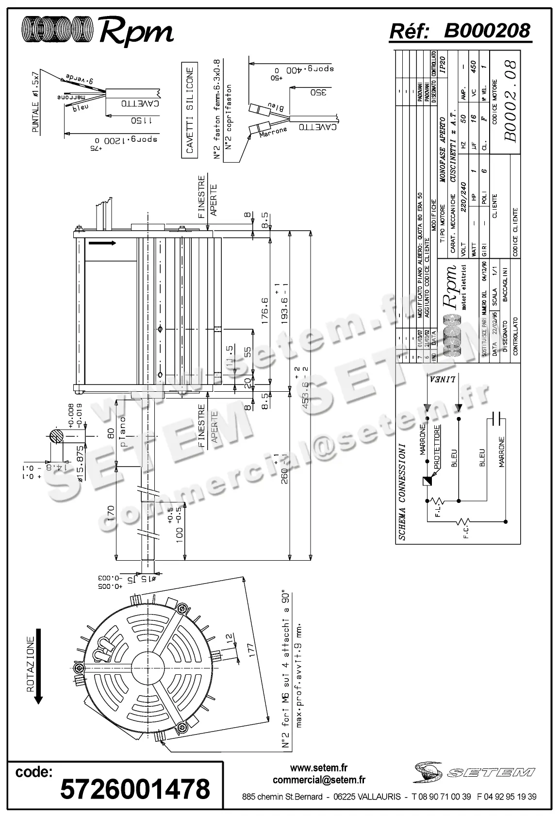 5726001478-MOTEUR RPM B000208