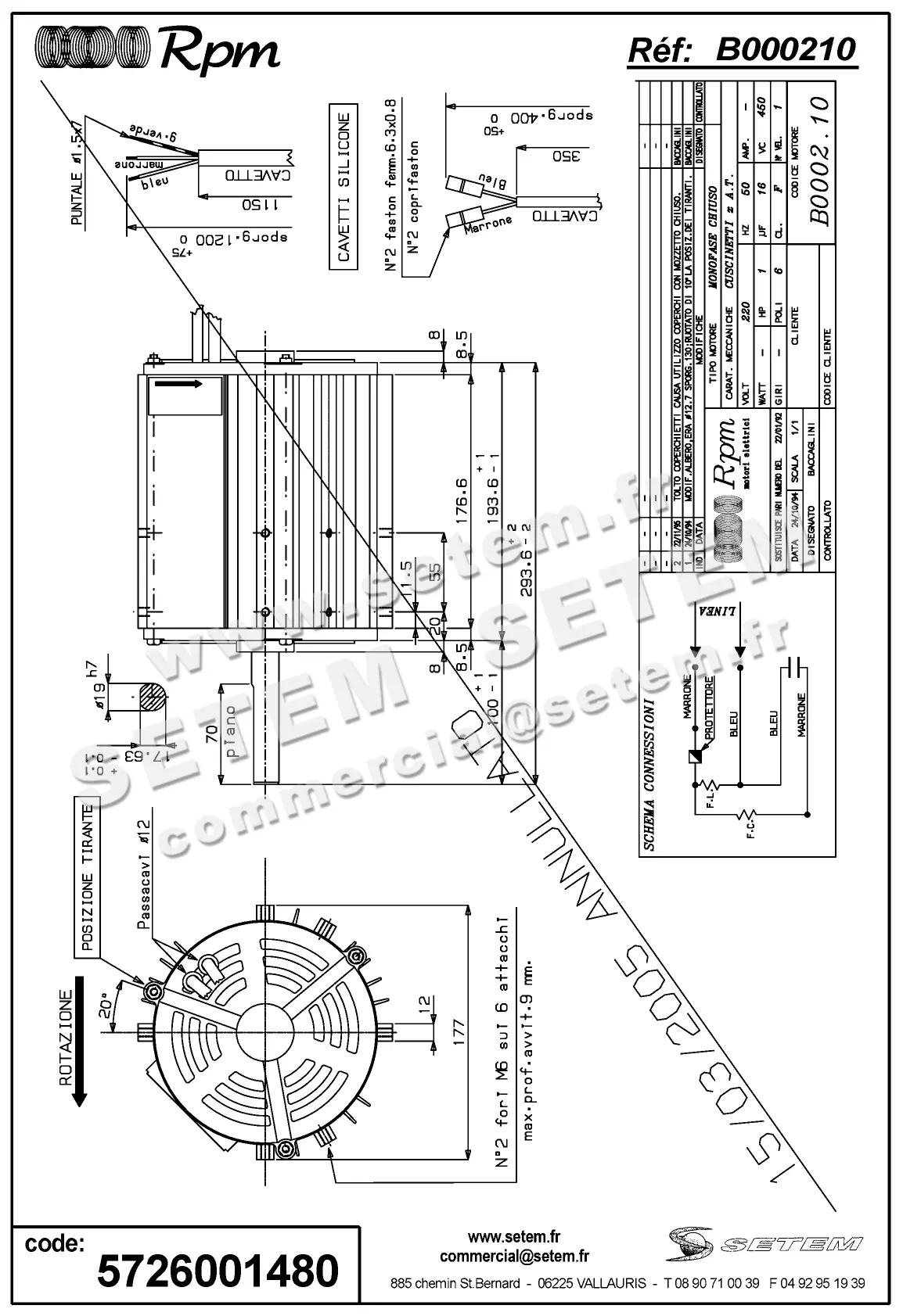 5726001480-MOTEUR RPM B000210