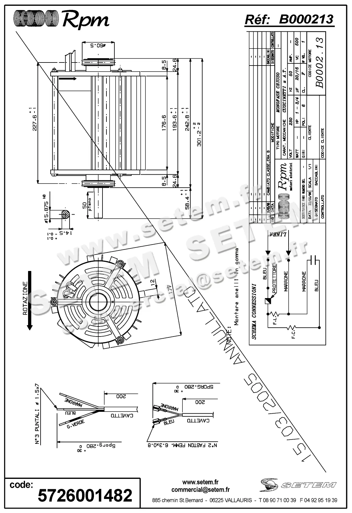 5726001482-MOTEUR RPM B000213