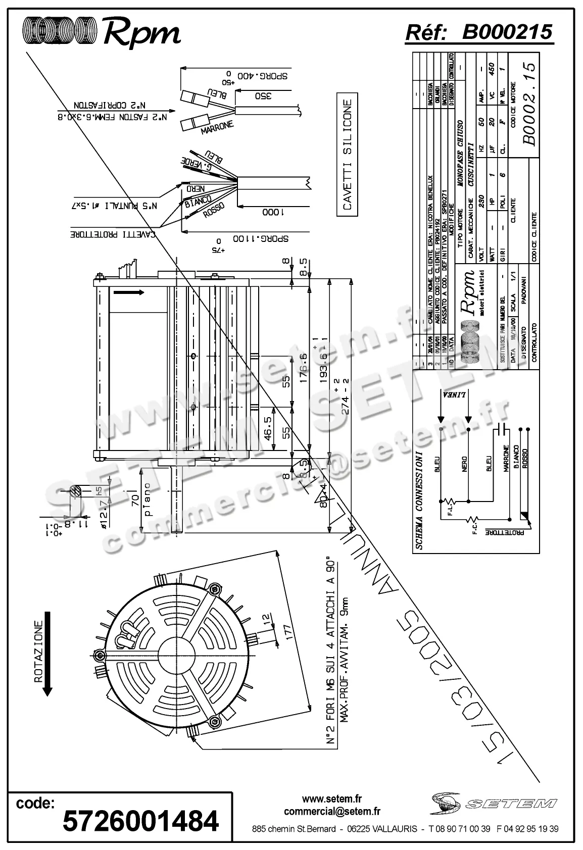 5726001484-MOTEUR RPM B000215
