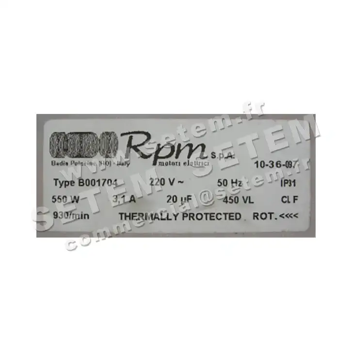 5726001496-MOTEUR RPM B001704 5