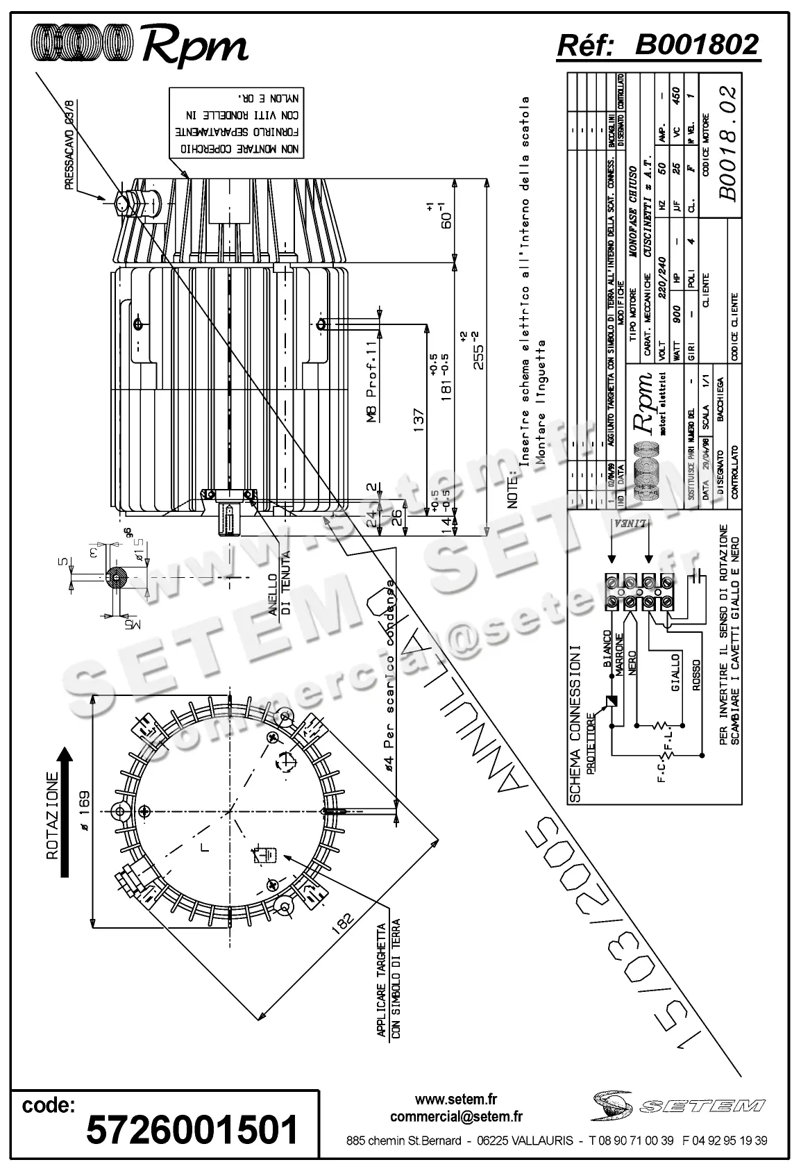 5726001501-MOTEUR RPM B001802