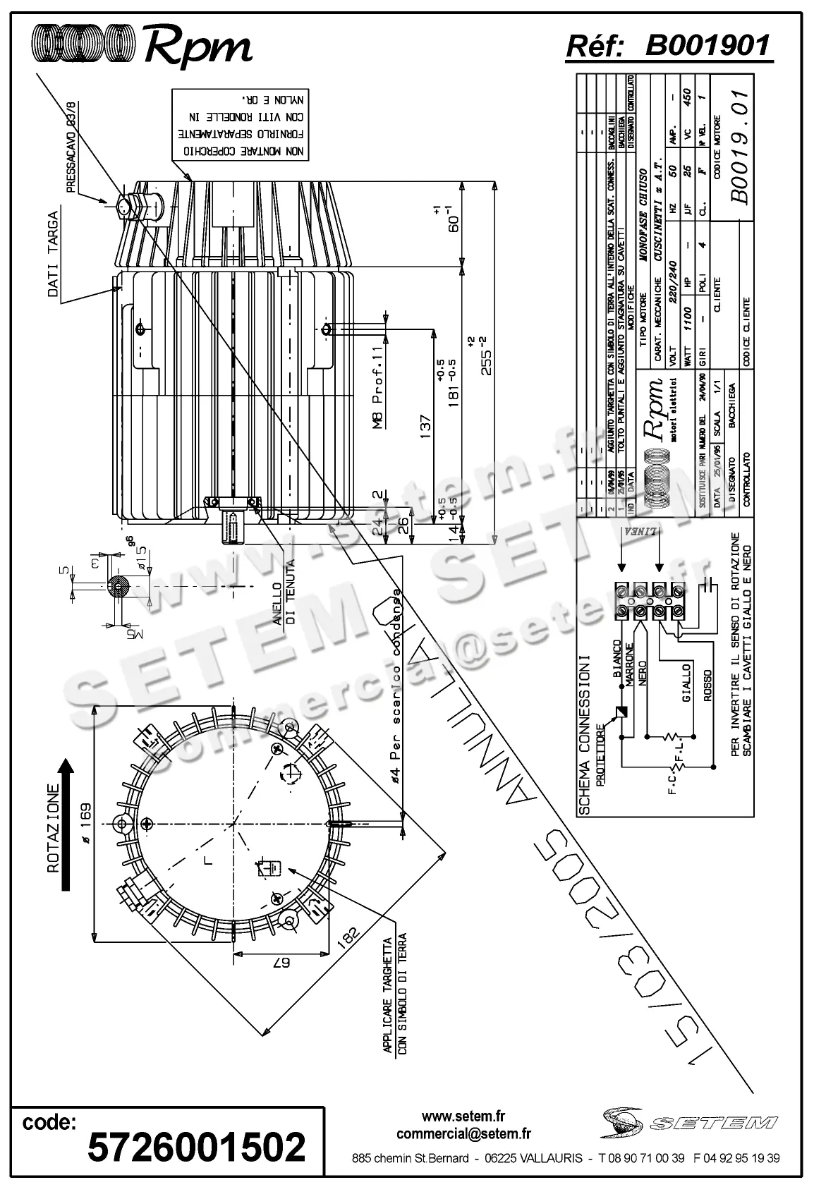 5726001502-MOTEUR RPM B001901