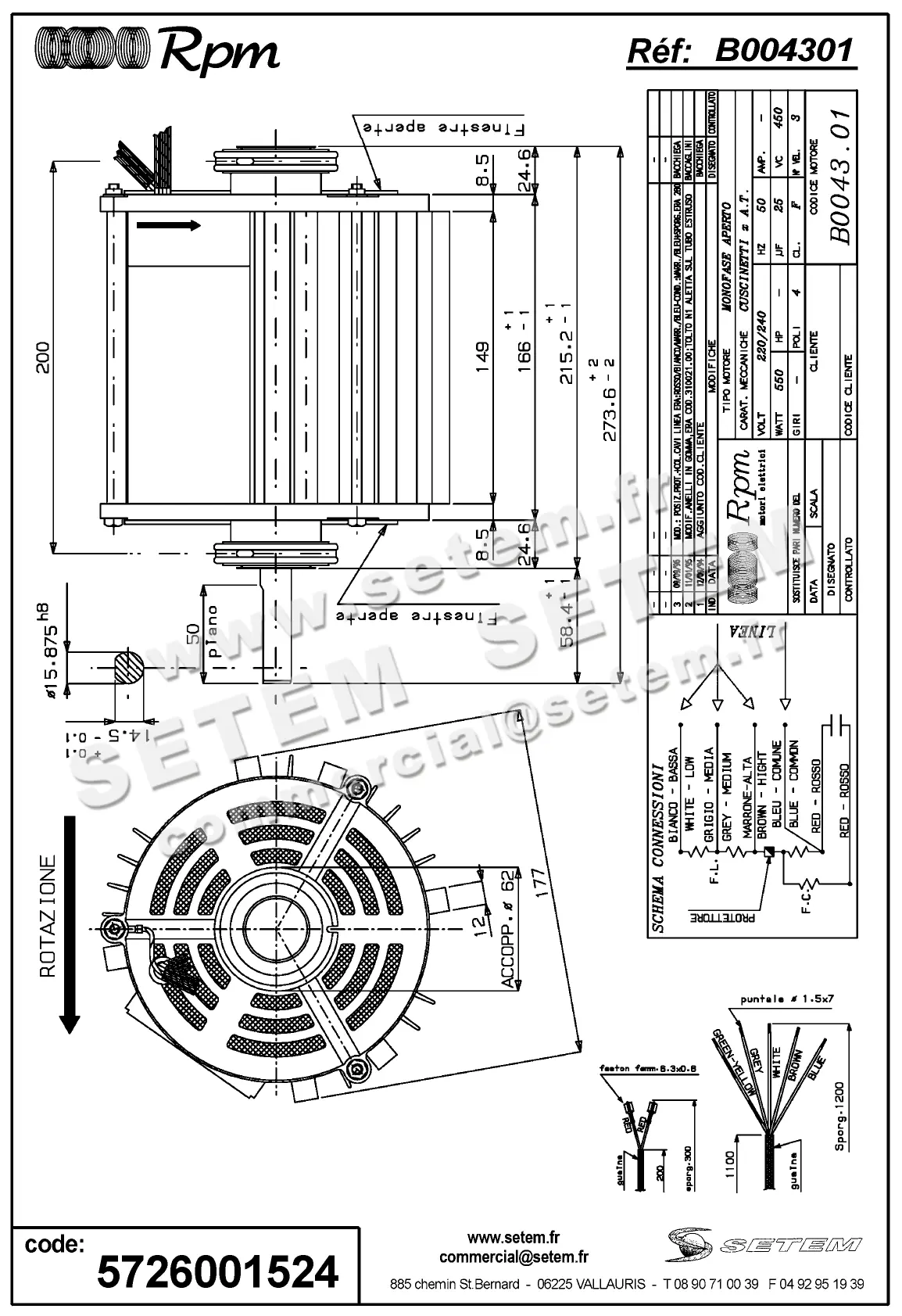 5726001524-MOTEUR RPM B004301
