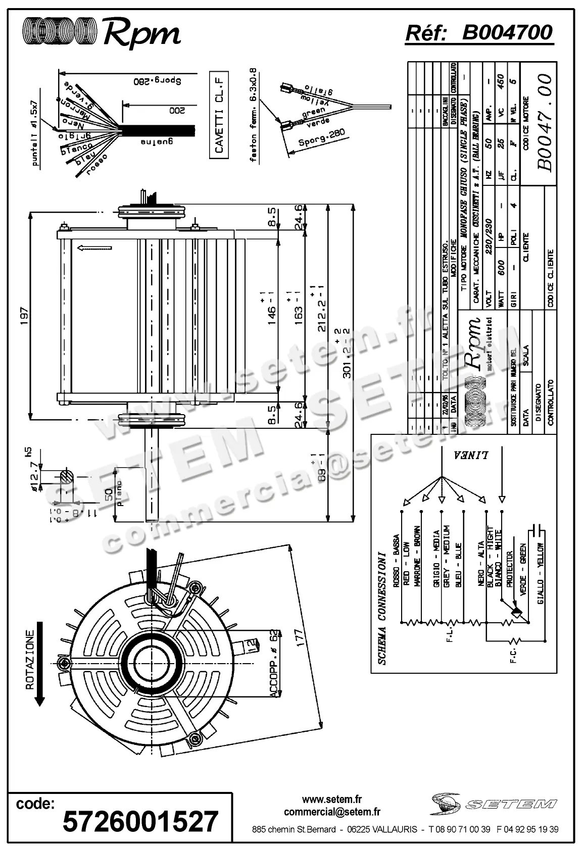 5726001527-MOTEUR RPM B004700