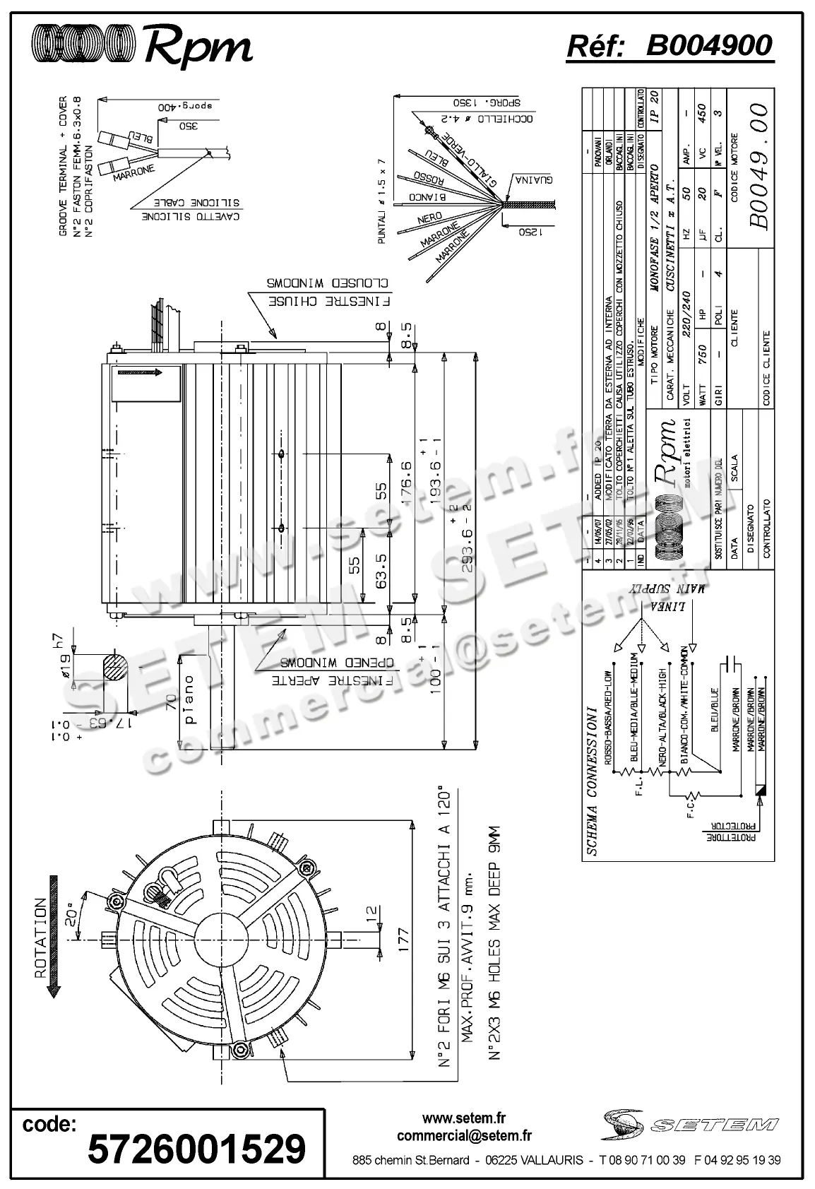 5726001529-MOTEUR RPM B004900