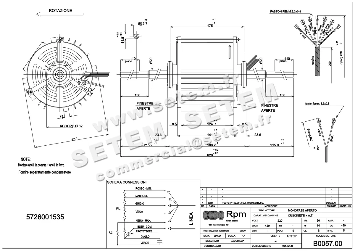 5726001535-MOTEUR RPM B005700 2