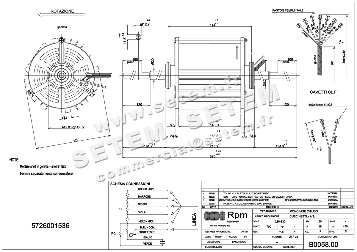 5726001536-MOTEUR RPM B005800 2