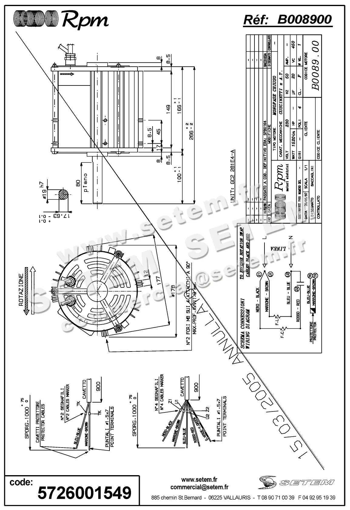 5726001549-MOTEUR RPM B008900