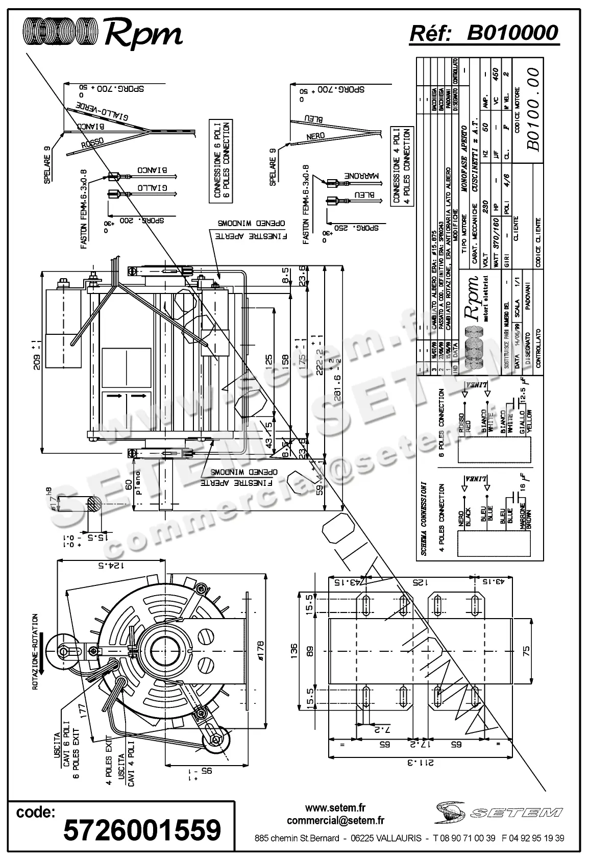 5726001559-MOTEUR RPM B010000