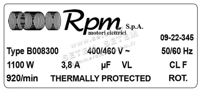 5726001580-MOTEUR RPM B008300 3