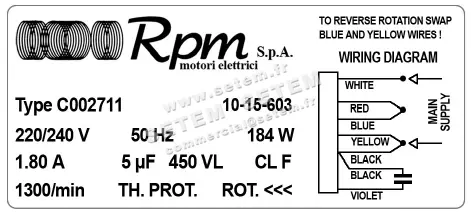 5726001651-MOTEUR RPM C002711 3