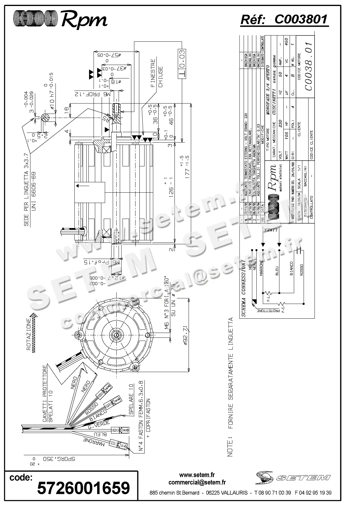5726001659-MOTEUR RPM C003801