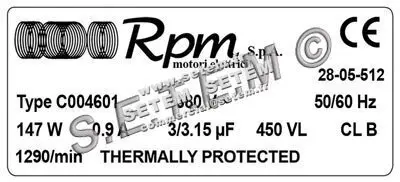 5726001686-MOTEUR RPM C004601 2