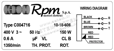 5726001699-MOTEUR RPM C004716 3