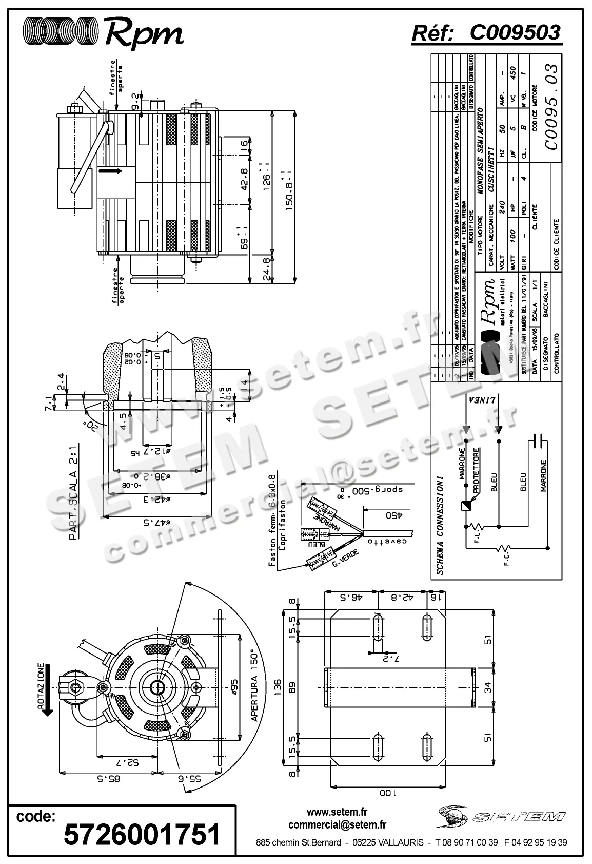 5726001751-MOTEUR RPM C009503