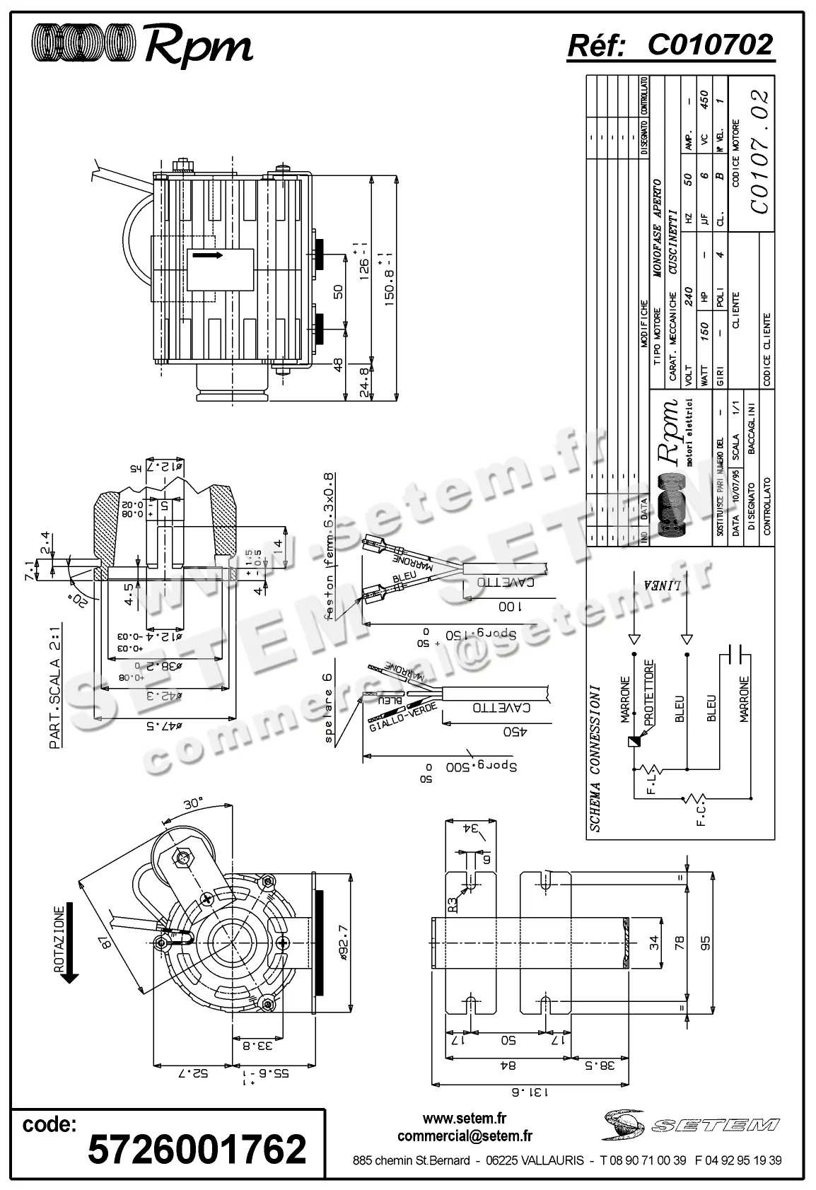 5726001762-MOTEUR RPM C010702