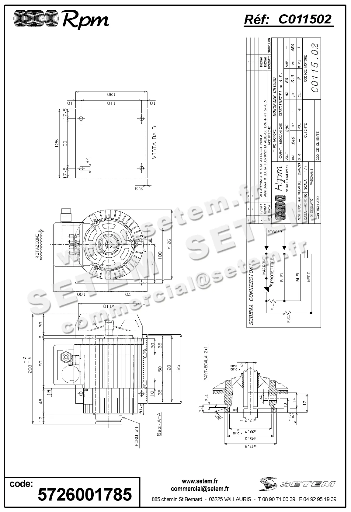 5726001785-MOTEUR RPM C011502