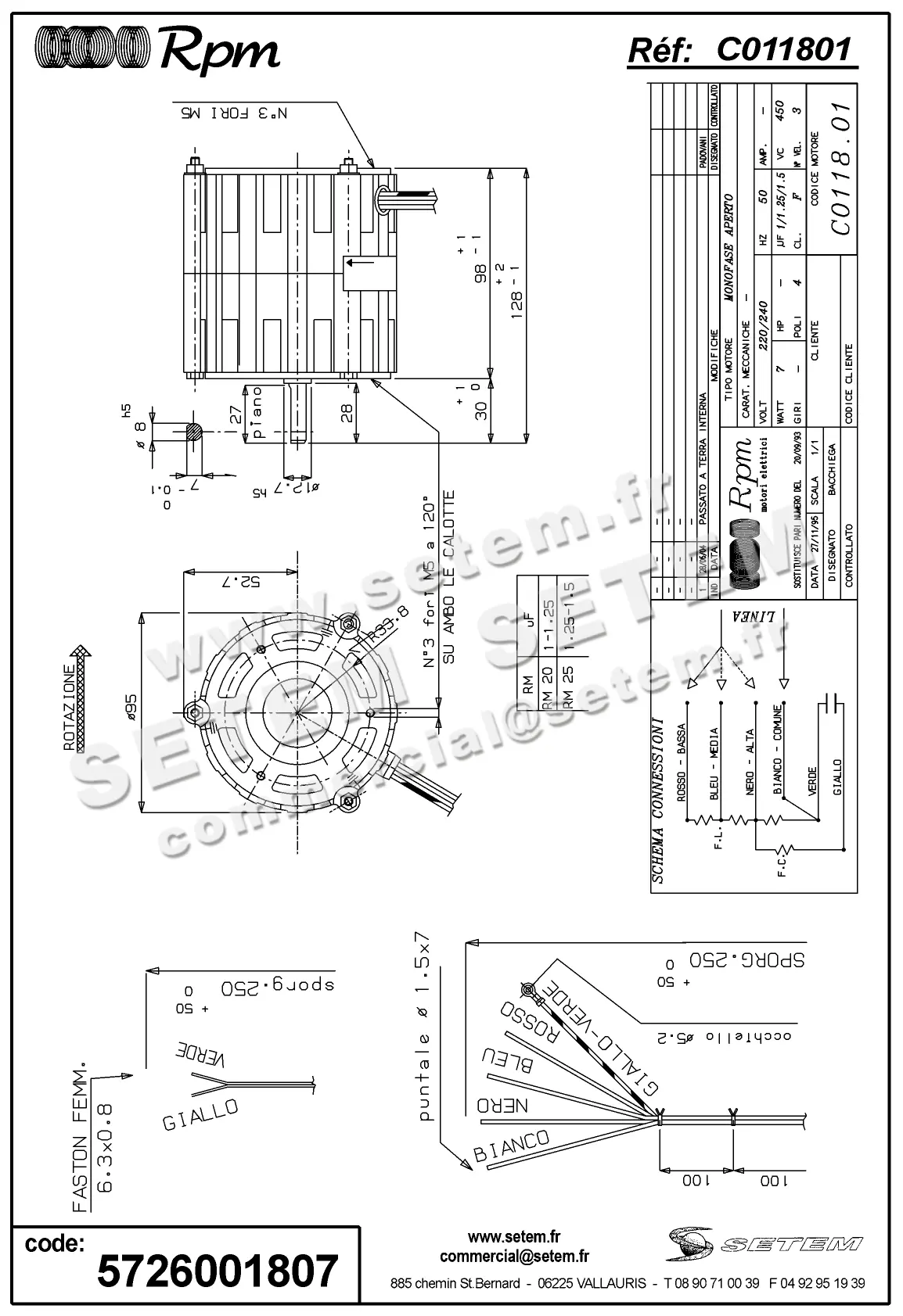 5726001807-MOTEUR RPM C011801