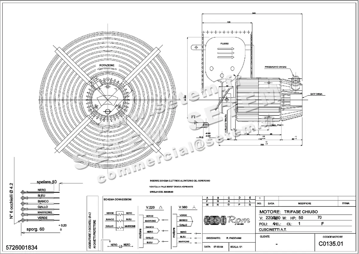 5726001834-MOTEUR RPM C013501