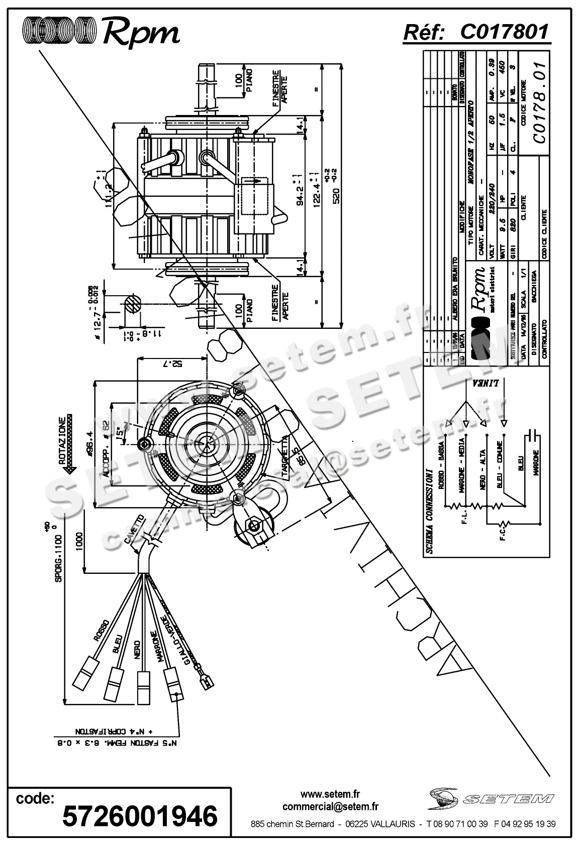 5726001946-MOTEUR RPM C017801