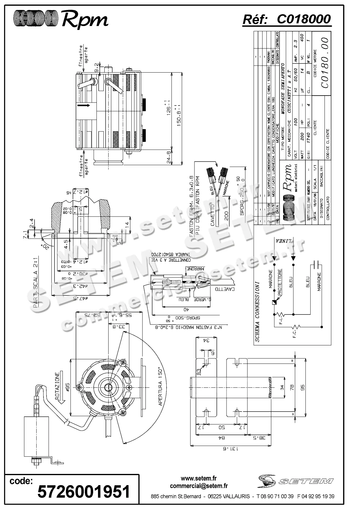 5726001951-MOTEUR RPM C018000