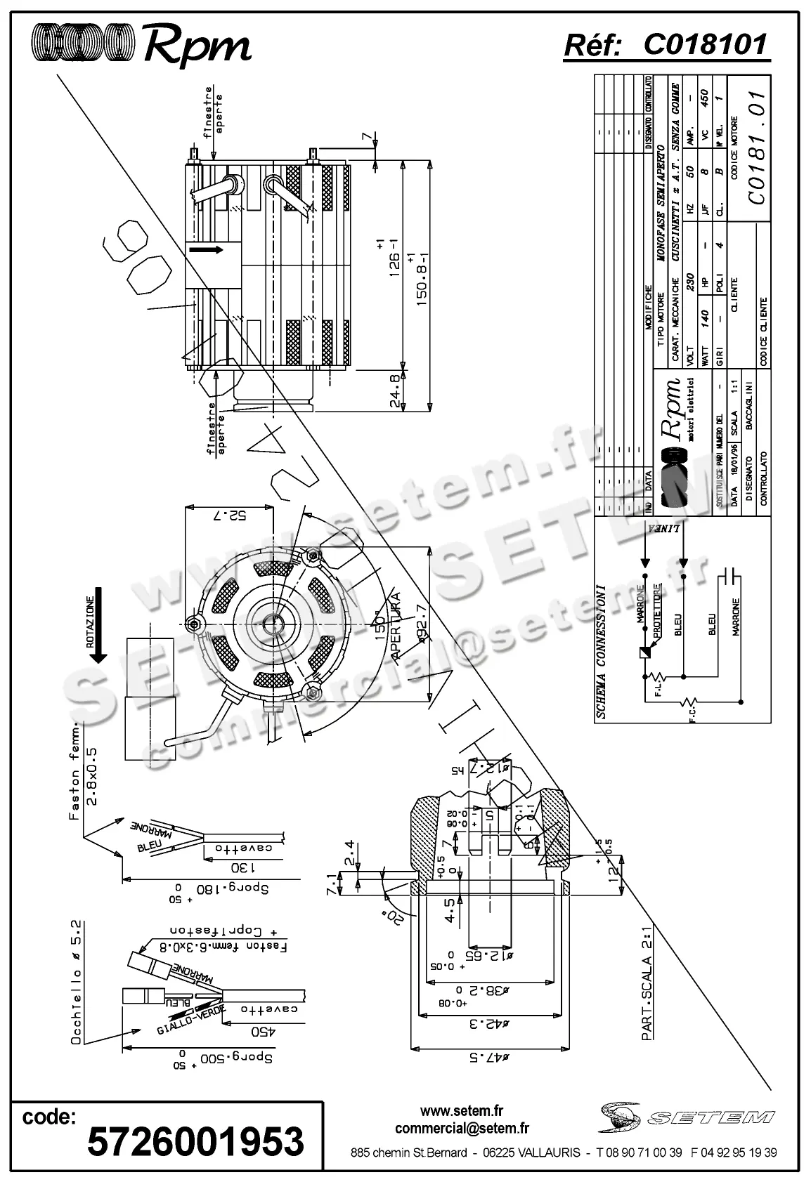 5726001953-MOTEUR RPM C018101