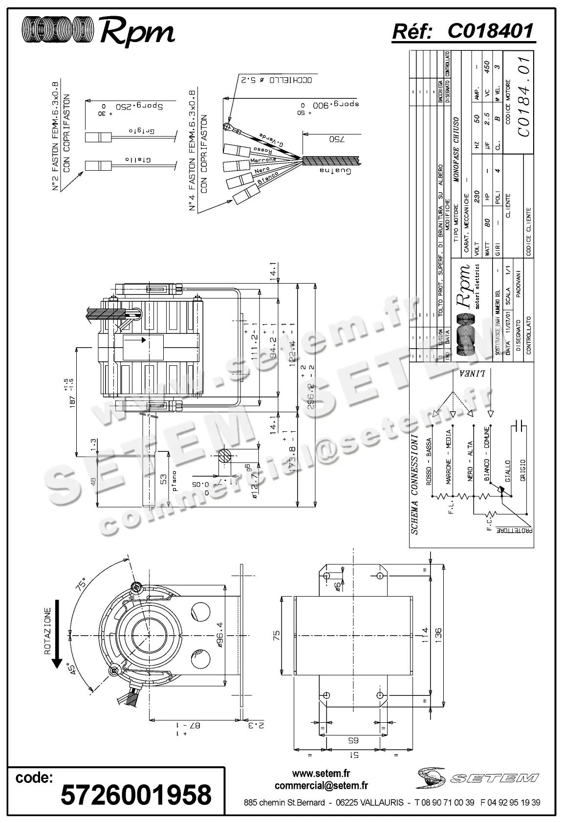 5726001958-MOTEUR RPM C018401