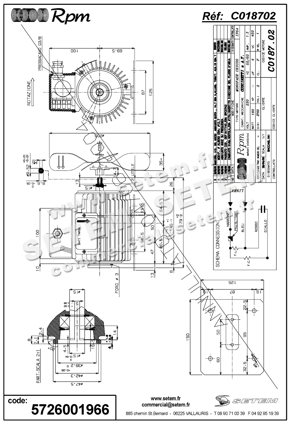 5726001966-MOTEUR RPM C018702