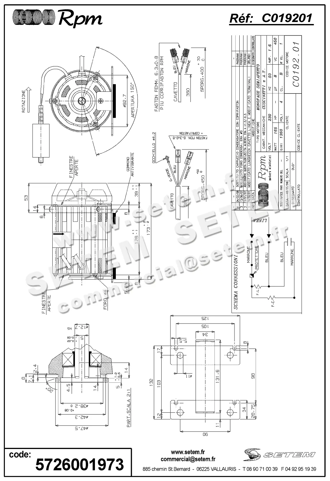 5726001973-MOTEUR RPM C019201