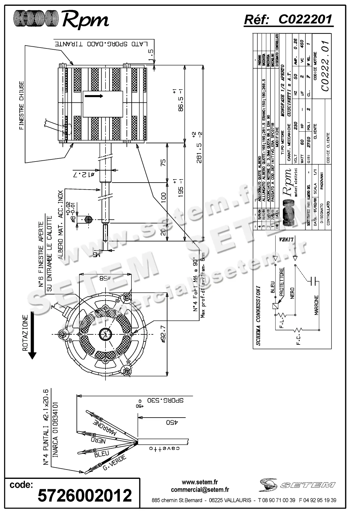 5726002012-MOTEUR RPM C022201