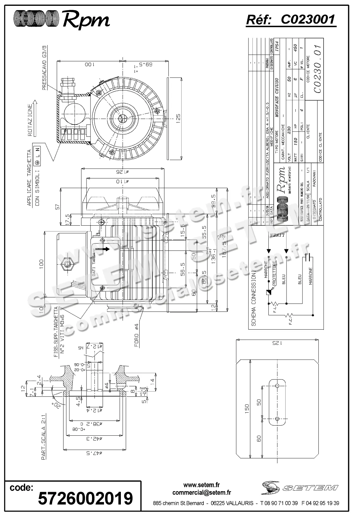 5726002019-MOTEUR RPM C023001