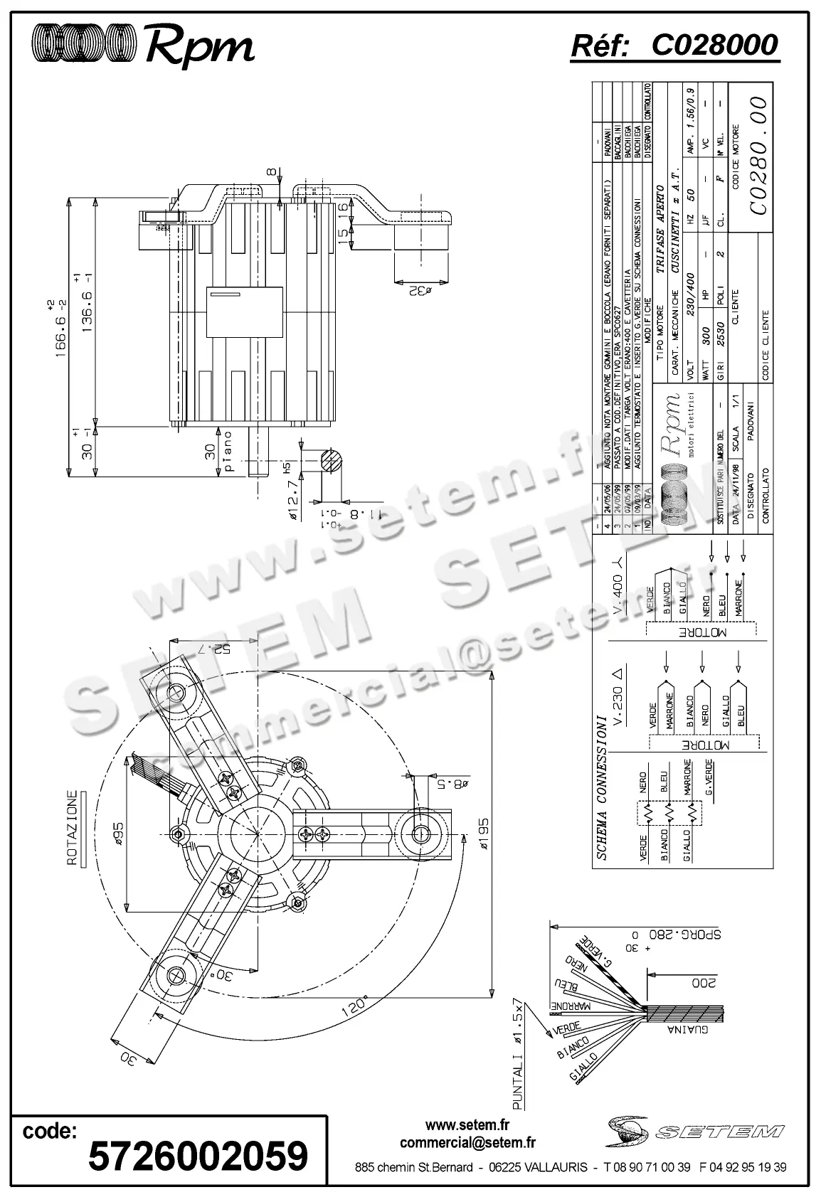 5726002059-MOTEUR RPM C028000