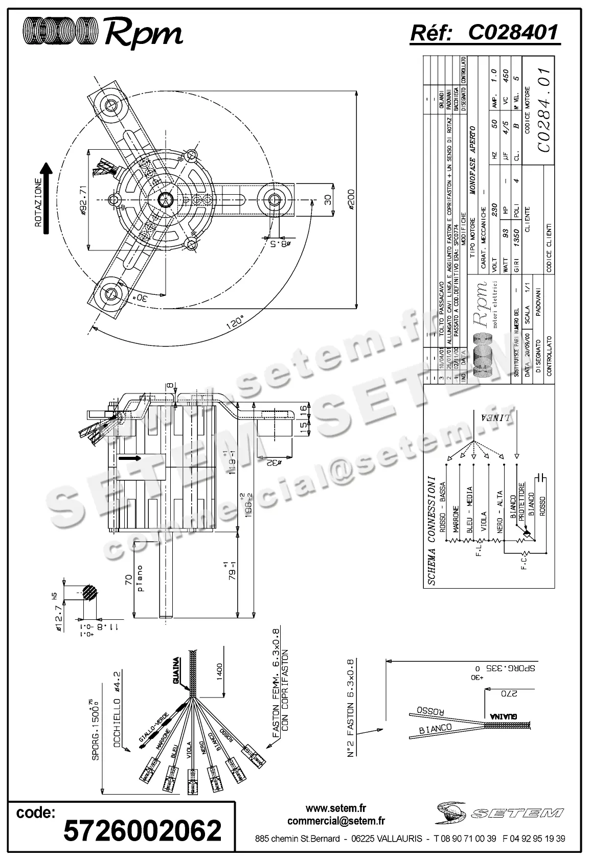 5726002062-MOTEUR RPM C028401