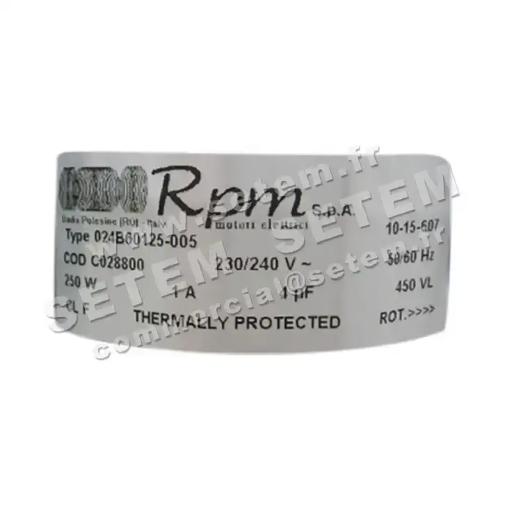 5726002066-MOTEUR RPM C028800 "024B60125.005" 4