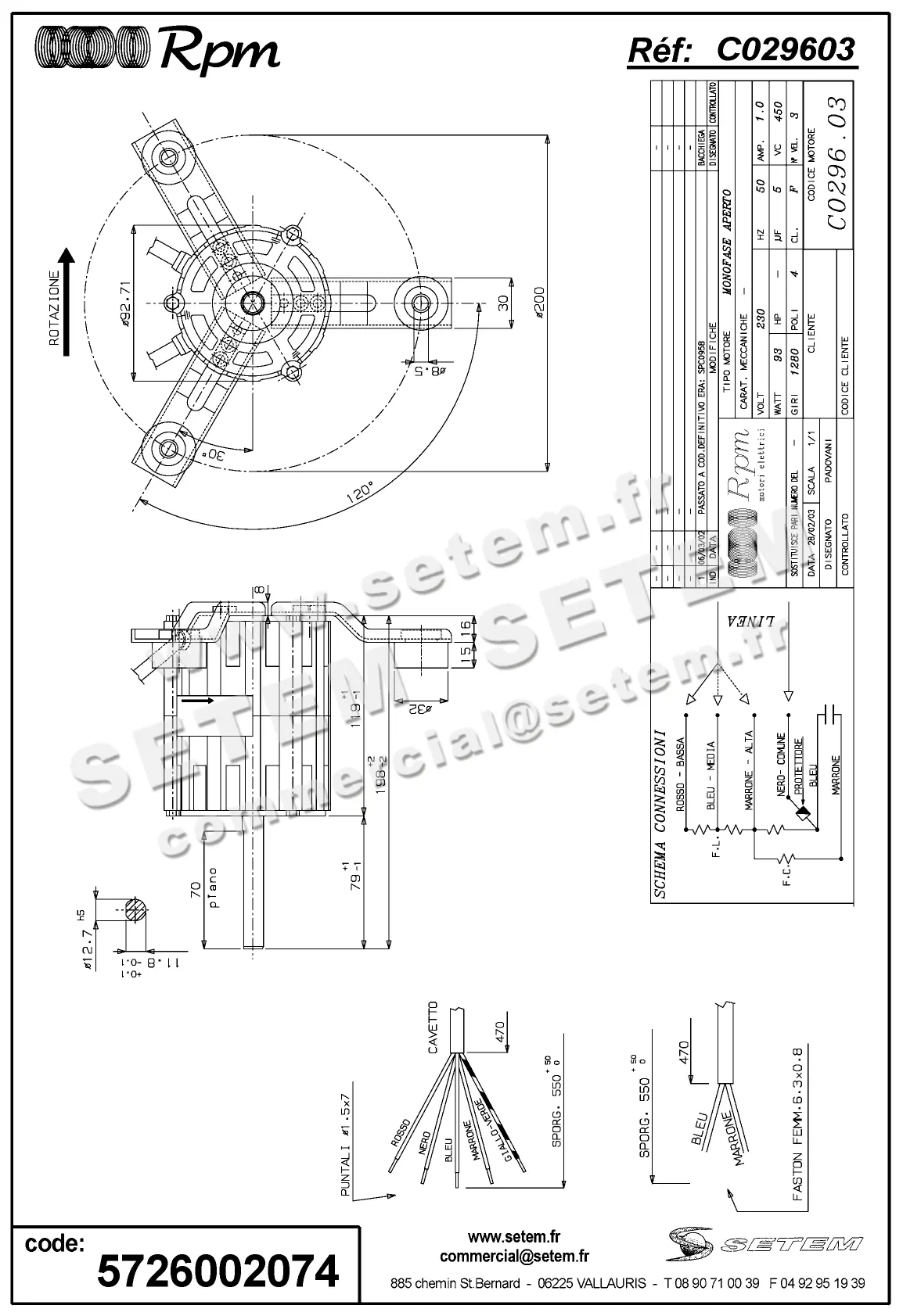 5726002074-MOTEUR RPM C029603